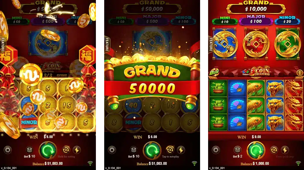 3 Coins Win99 Bonus